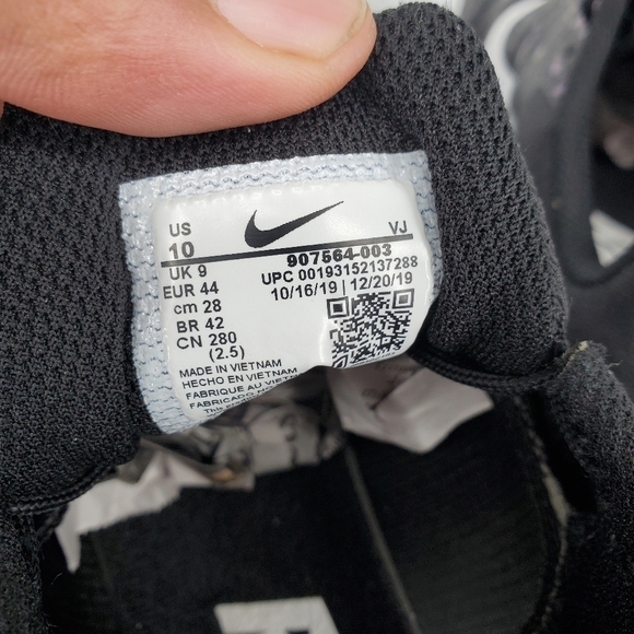 Nike Shoes Men 10 Zoom Rival S 9 Black Indigo Fog Speckle Track  907564-003 - Picture 2 of 13